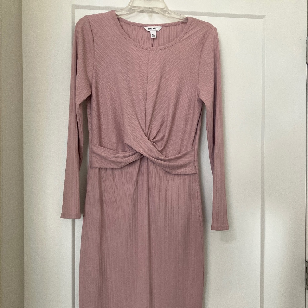 Light Pink/ Purple Nine West Dress Size M